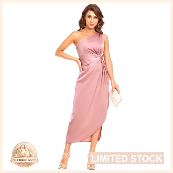 sachin and babi light blue dress Amazon.com: Satin Halter Backless Silt Midi Dress for Women 2024 Elegant  Formal High Neck Cowl Back Silk Wedding Guest Sexy Dresses Blue : Clothing,  Shoes & Jewelry main image 1